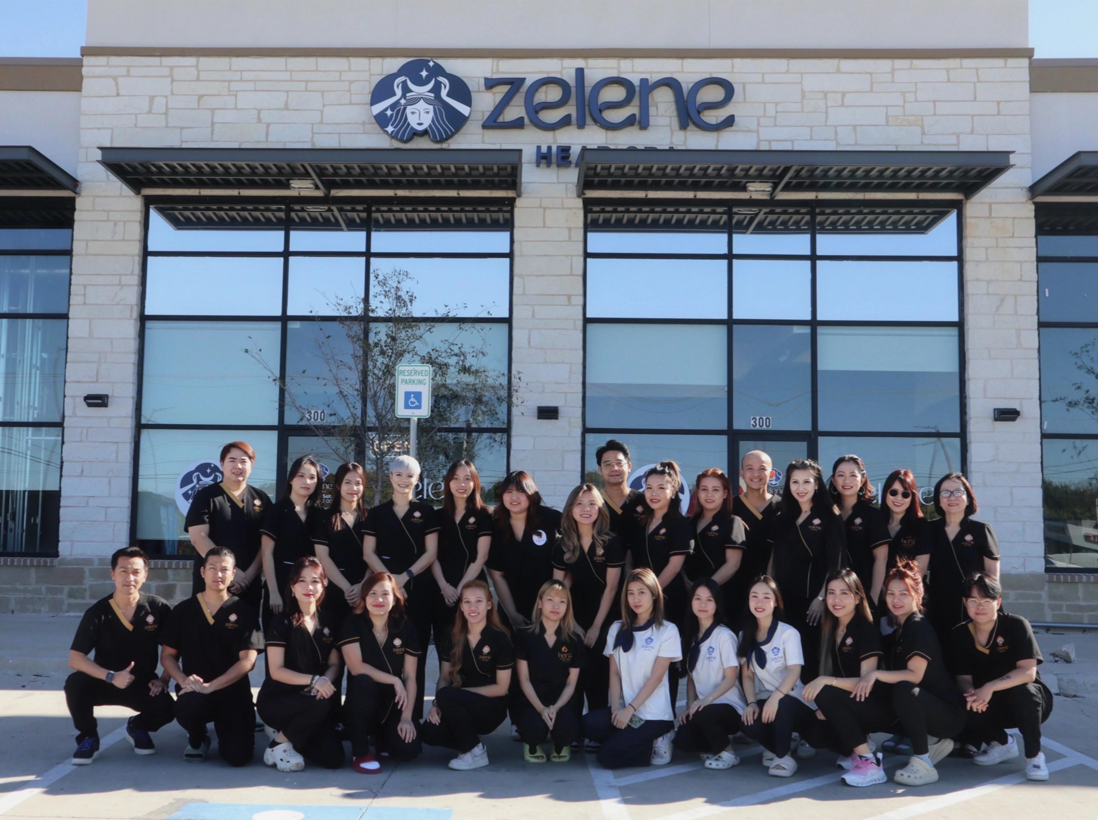 The team at Zelene Head Spa Frisco